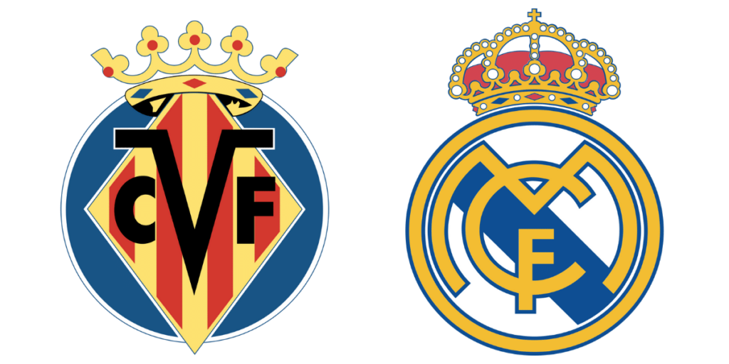 Villarreal mot Real Madrid laguppställning